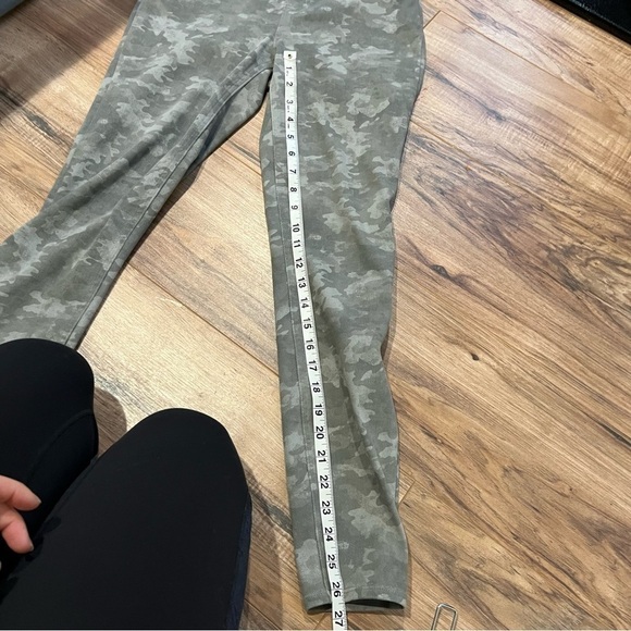 SPANX® Stone Wash Camo Ankle Jean-ish Leggings - Picture 10 of 13